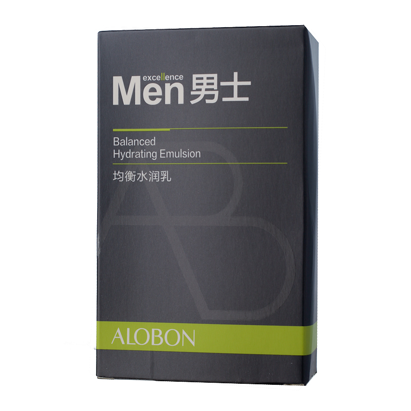 AloBon/雅邦男士均衡水润乳120ml乳液补水男生擦脸护肤品清新水润