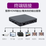 HD -сетевая видеоиплеевая рекламная машина Hard Disk Автоматическое видео переработка воспроизводить горизонтальный вертикальный экран ppt TV