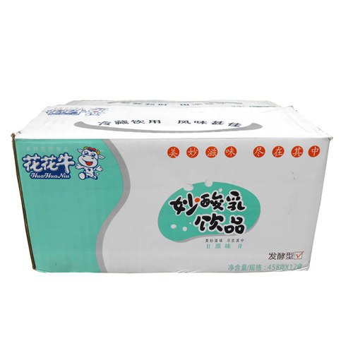 河南特产花花牛酸奶妙酸乳益生菌含乳饮料458g整箱发酵乳牛奶酒店 - 图3