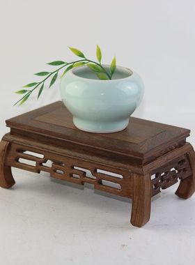 红木摆设新婚庆实用工艺礼物底座