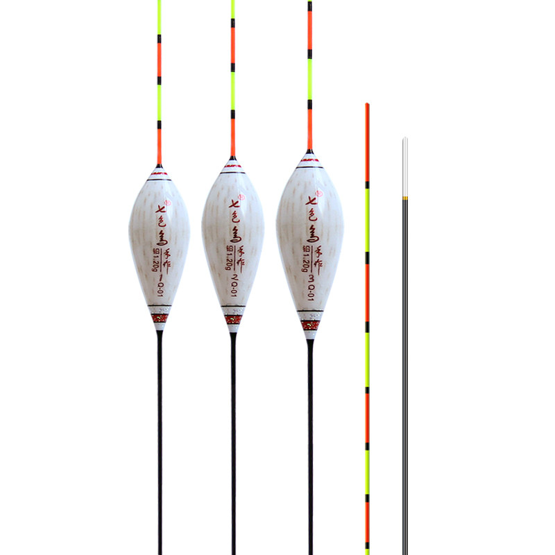 正品七色鸟浮漂高灵敏芦苇漂鲫鱼漂鲤鱼漂竞技黑坑醒目浮标套装,淘宝优惠券,粉丝福利购,淘宝优惠卷