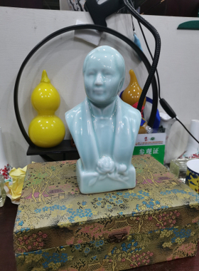 淄博鲁青瓷滑石瓷大师作品