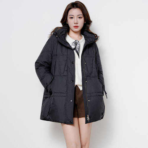 迪奥羽绒服女款2026巨好看的白鸭绒羽绒服时尚高级感气质百搭棉服 - 图0