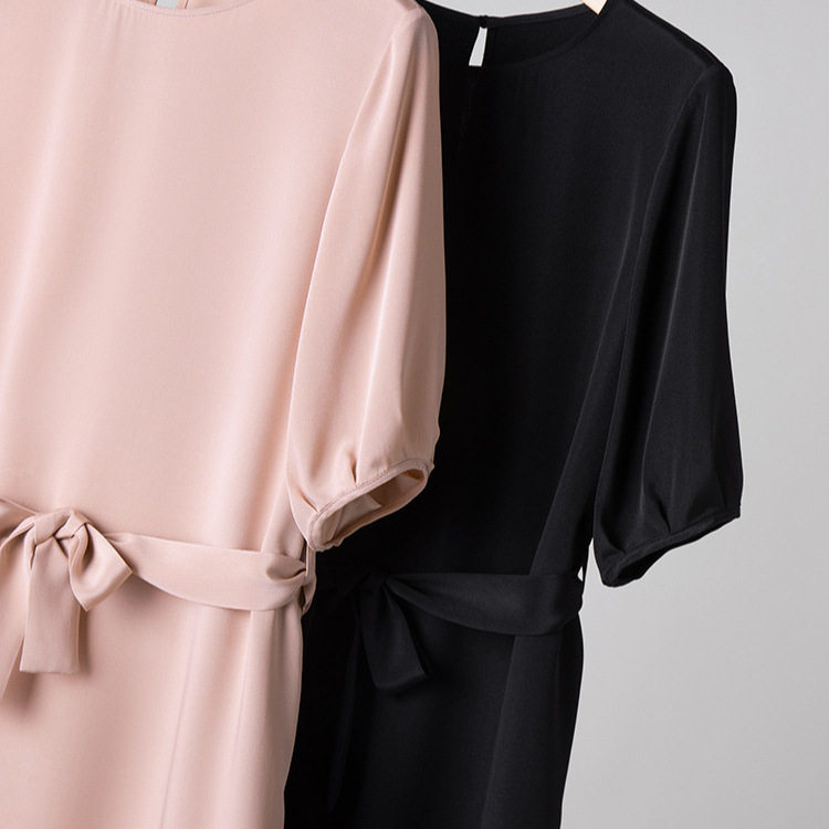 迪奥桑蚕丝连衣裙女25夏季新款高级感气质减龄短袖中长裙真丝裙子,淘宝优惠券,粉丝福利购,淘宝优惠卷