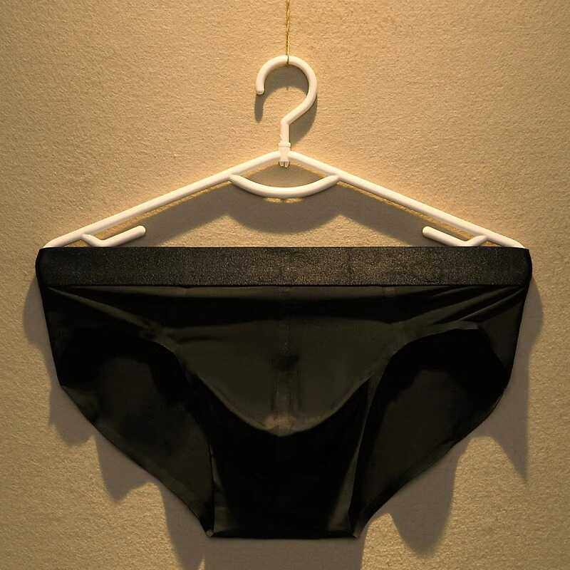 男士三角内裤冰丝无痕性感低腰紧身透气薄款青年运动健身短裤衩潮,淘宝优惠券,粉丝福利购,淘宝优惠卷