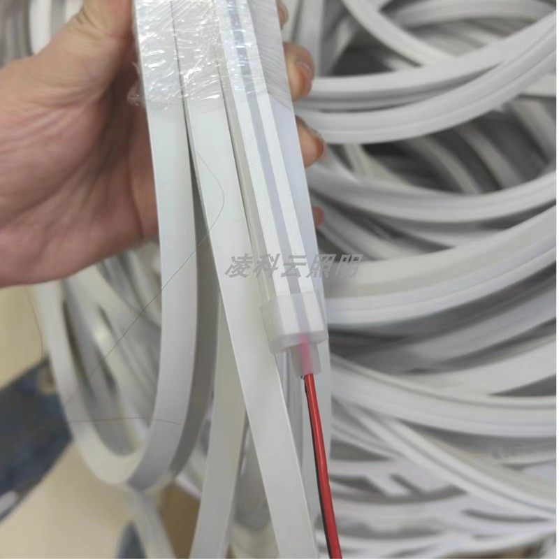 12V24V2835硅胶管柔性LED灯带 嵌入式线性白光暖光可弯曲明装灯条,淘宝优惠券,粉丝福利购,淘宝优惠卷