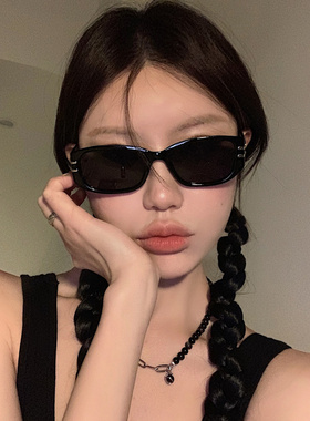 复古美式Y2K辣妹街拍防晒太阳镜