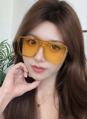 防紫外线欧美男女一体式太阳眼镜