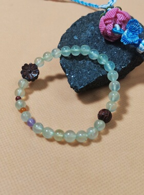 【巧兮倩兮】女款手链天然葡萄石