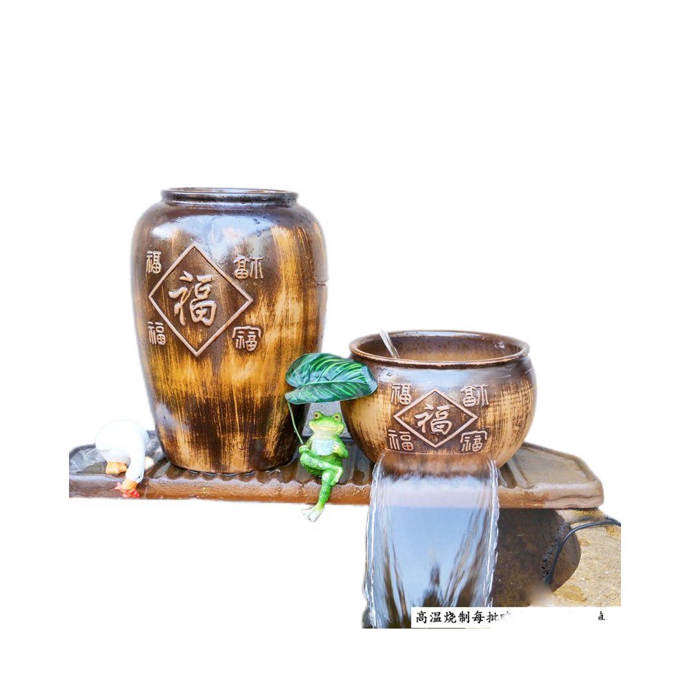 古法养鱼鱼缸下进水循环过滤器清仓瀑布流水罐一整套复古庭院造景,淘宝优惠券,粉丝福利购,淘宝优惠卷