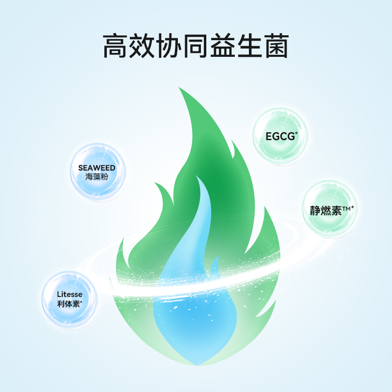 万益蓝WonderLab益生菌早b420晚s100成人体重代谢冻干粉官方正品 - 图2