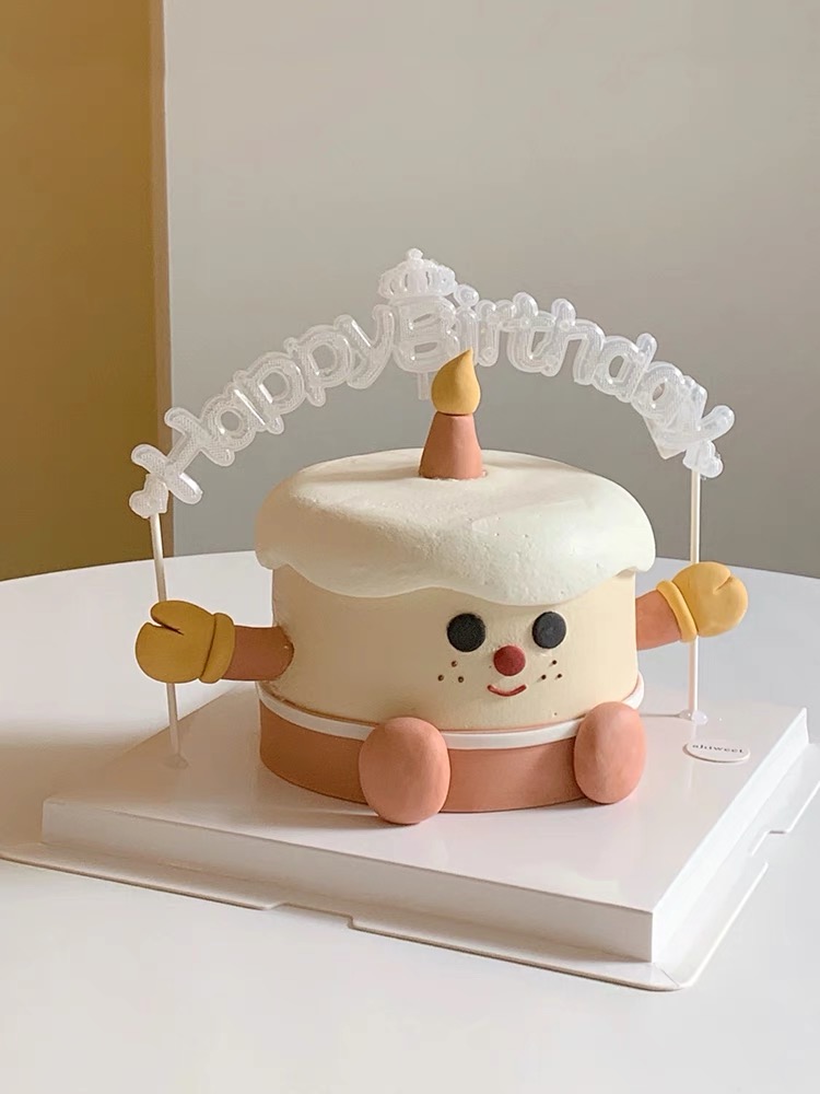 jellycat蛋糕装饰生日快乐发光灯插件网红happybirthday发光字 - 图2