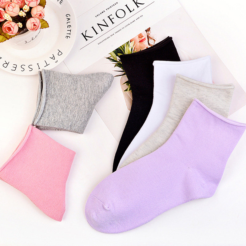 浪莎纯棉老年人松口孕妇月子女袜子 茹雅服饰短袜/打底袜/丝袜/美腿袜