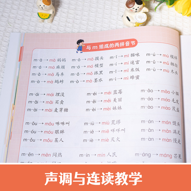 【开心】情景图解法拼音拼读 认字识字 小学生幼儿识字启蒙认字  幼儿园认字神器 看图学字全套启蒙早教书绘本 小学生拼音拼读 - 图1