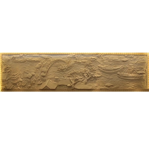 Песчаный китайский стиль рельефная роспись Отель Отель