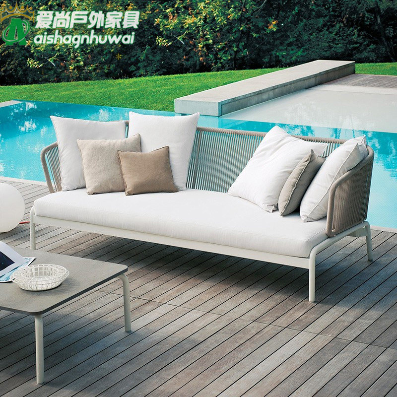 铝合金户外沙发酒店别墅防水花园沙发露天实木藤编沙发庭院家具,淘宝优惠券,粉丝福利购,淘宝优惠卷