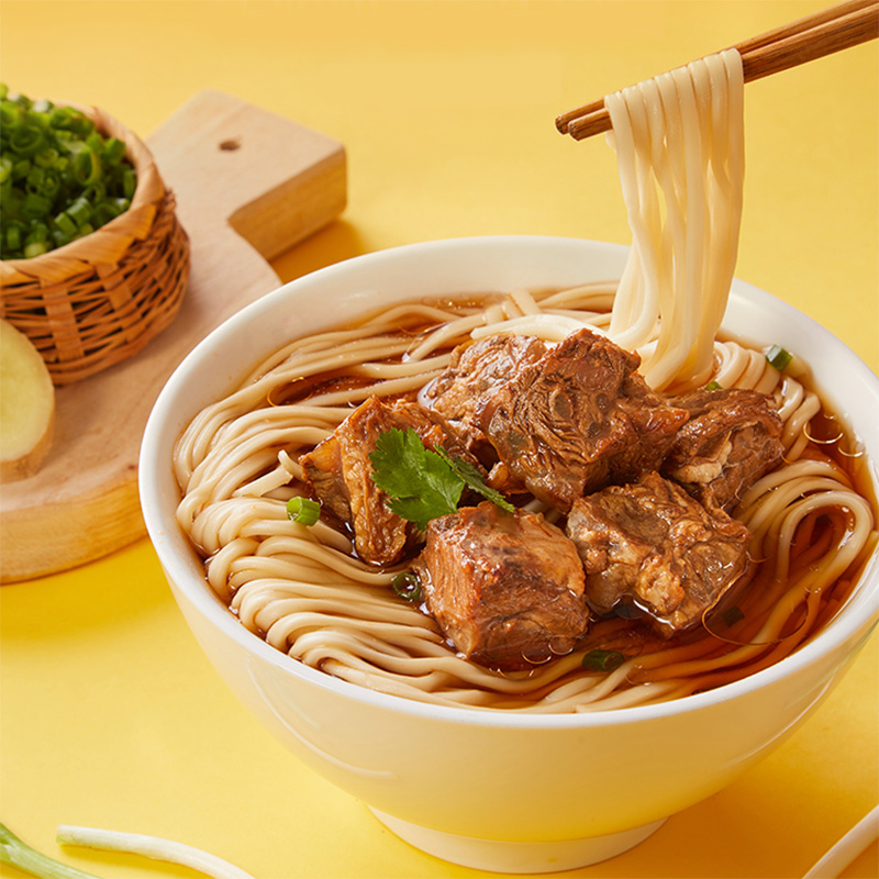 牛叨叨李先生牛肉面速食煮拉面面条原汤招牌番茄牛腩面食