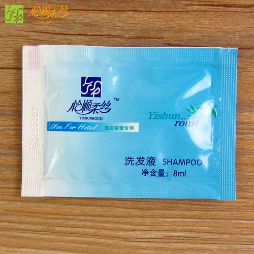 Комнатный шампунь, гель для душа, лосьон для волос, 8 мл