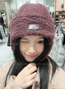 派姐 in Korea 北面普标26保暖防寒护耳帽气球帽男女NE3BS51