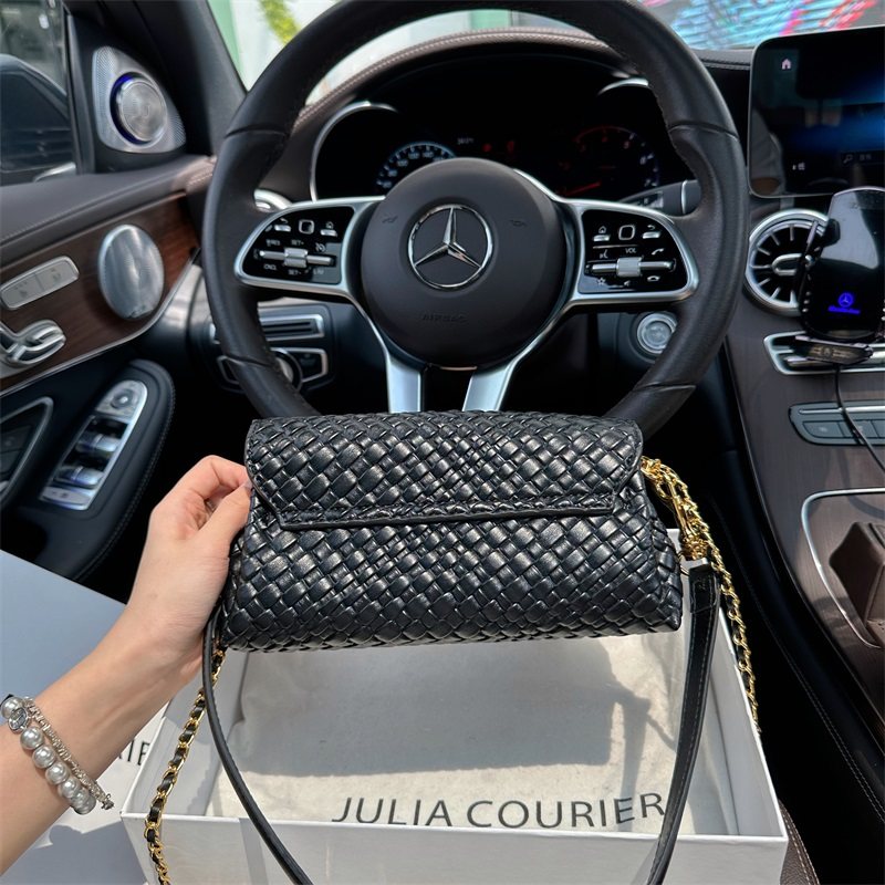 JULIA COURIER小众复古编织纹腋下包包女2024秋冬新款单肩斜挎包,淘宝优惠券,粉丝福利购,淘宝优惠卷