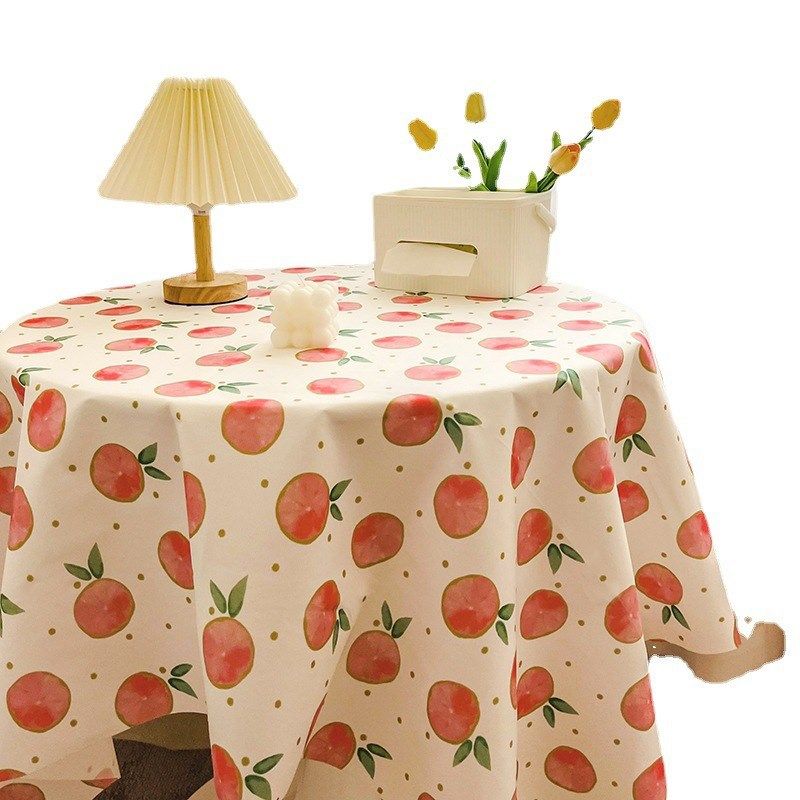 绒布桌布少女心ins风小清新学生书桌装饰圆桌拍照茶几餐桌布,淘宝优惠券,粉丝福利购,淘宝优惠卷