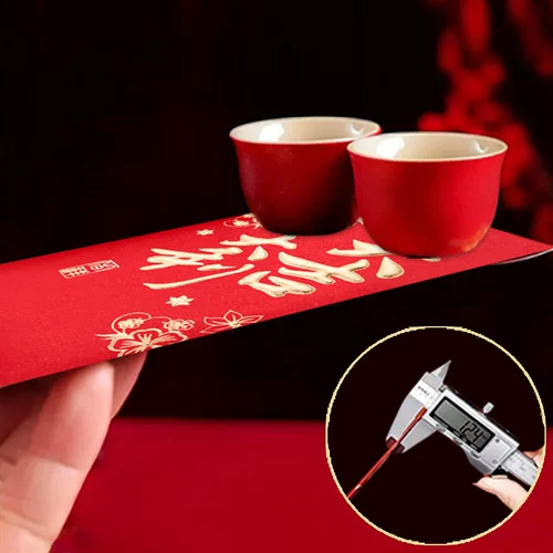 2024 Новый год Red Packet New GM - это обложка обложки Creative Dragon, 100 Yuan, удачи в году, сумка Red Overvelope