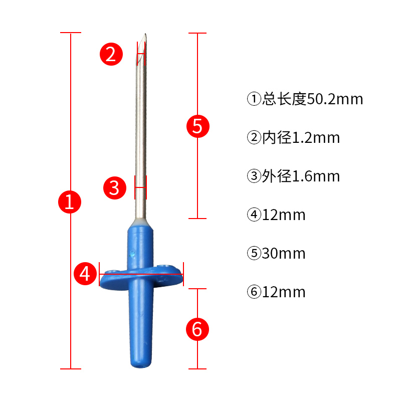 16号16G外径1.6MM塑钢插管点胶机针头一次性尖头不锈钢针头实验针 - 图0