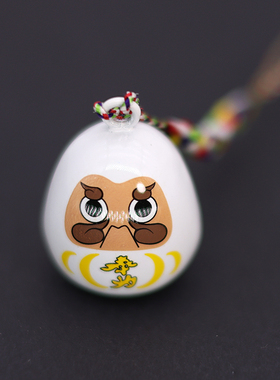 达摩铜铃铛治愈系挂件手链吊坠