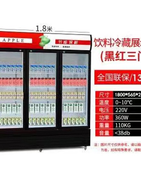 冷藏柜饮料柜立式冰柜京丞展示柜