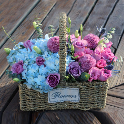 廊坊沧州张家口同城鲜花速递元宵节情人节生日礼物抖音网红混搭花