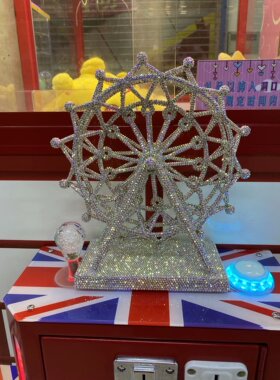 中式风家居客厅铁艺结婚情人摆件