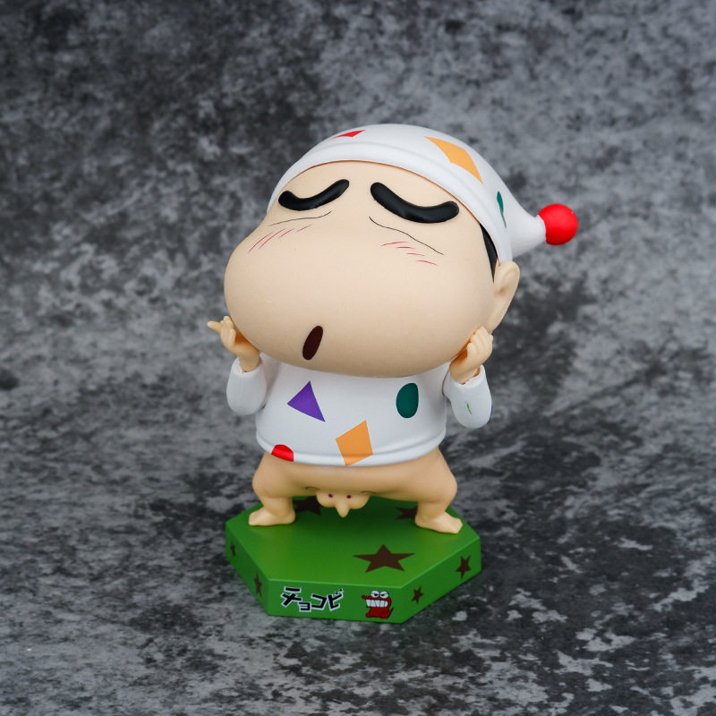 蜡笔小新 野原新之助 睡衣 gk 手办模型动漫周边公仔玩具生日礼物