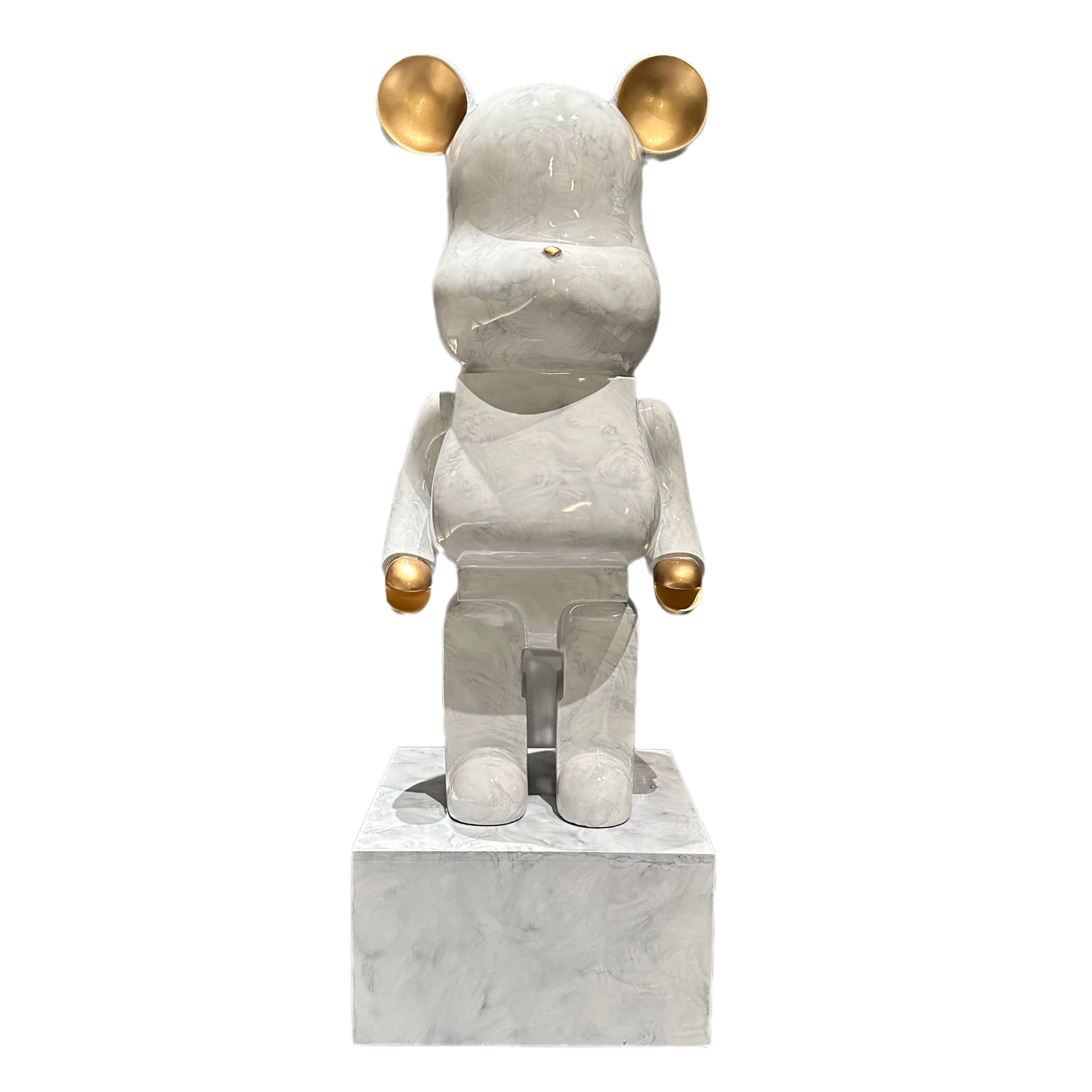 网红卡通暴力熊现代客厅电视柜沙发旁乔迁软装礼品家居落地大摆件