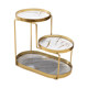 Nordic Wrought Iron No Installation Large Capacity Storage Rack