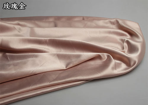 亚光色丁弹力布料服装面料衬衣连衣裙大衣里衬缎面仿真丝绸缎布料 - 图2