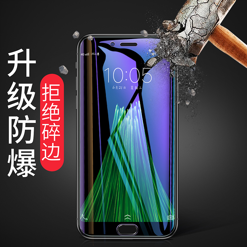 适用oppor11t钢化膜r11plus手机膜oppor11s防摔poopr11st全屏0ppor11splus保护op人opppr磨砂opr贴膜oppr壳pl - 图1