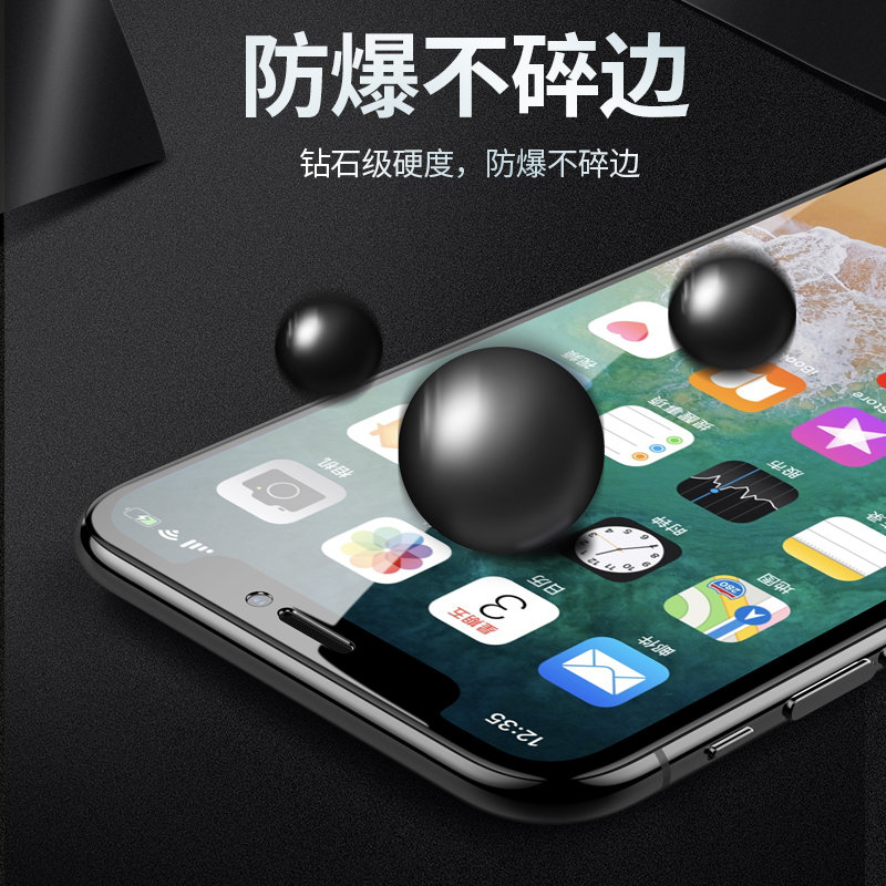 适用苹果13/11钢化膜iphone15防窥膜14pro手机膜12防偷窥xs全屏xr防摔promax贴膜plus挡ihpnoe防窥mxa保护por - 图2