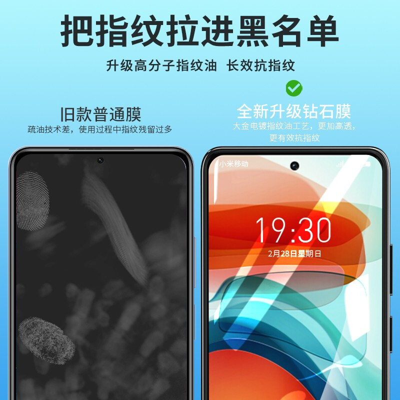 适用红米note11pro钢化膜nt11tpro手机not11por+全屏n0te11e防爆redmi11p保护pr0小米red贴膜nont11t全包epro-图2