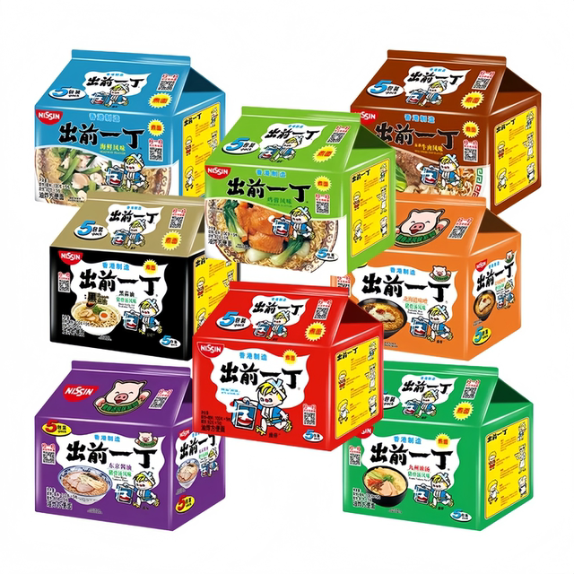 Nissin Hong Kong imports multi-flavor instant noodles