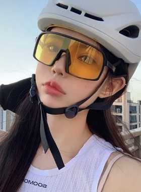 专业黄色近视运动骑行眼镜防风