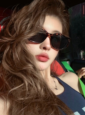 墨镜女款2025新款高级感豹纹色