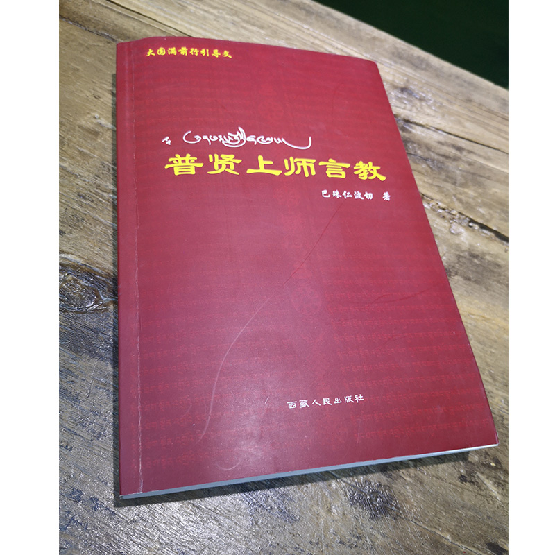 【出版社官方正版】普贤上师言教巴珠仁波切西藏人民出版社官方旗舰店正版全新书籍-图0