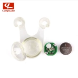 Дорожная силиконовая светодиодная палатка, подвесной светильник, рюкзак, безопасный велосипед, мигающий свет