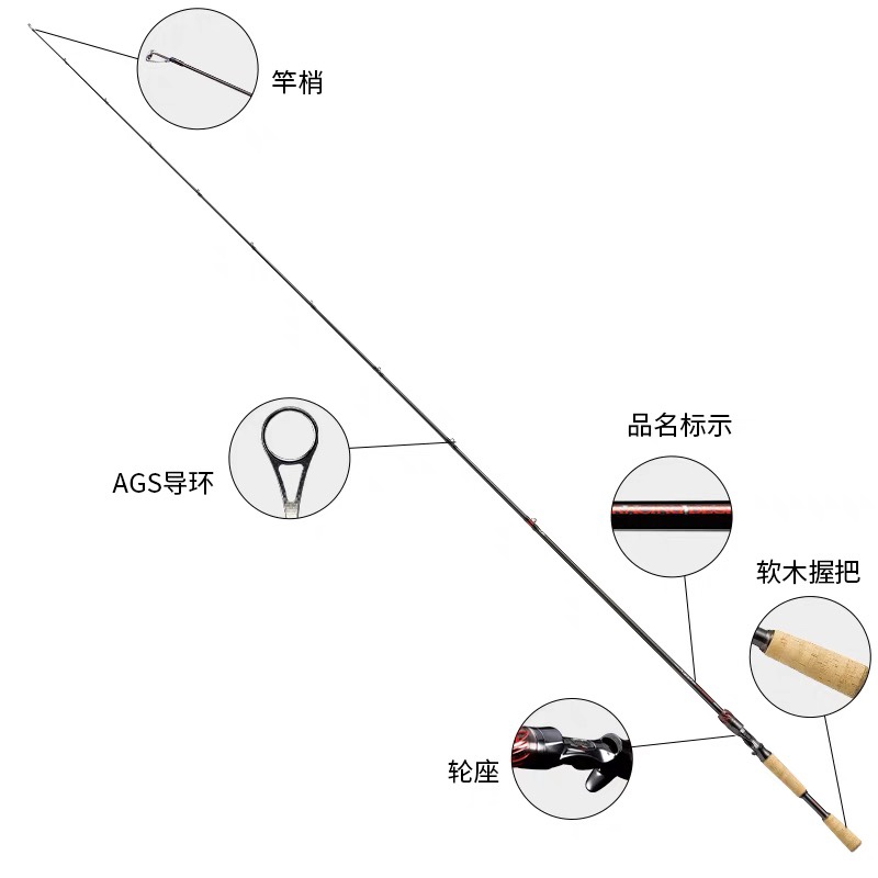 DAIWA达瓦STEEZ史帝兹独节路亚竿四弟子虫竿竞技黑坑精细轻量鱼竿 - 图1