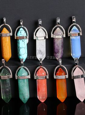 项链精品晶典珠宝菱形玛瑙水晶