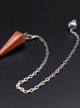 跨境热销天然紫水晶粉晶白水晶虎眼石灵摆六角柱锥吊坠查克拉饰品