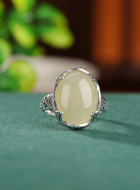 和田玉食指戒本月新品限时优惠