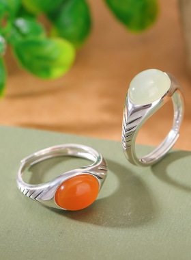 本月新品限时优惠宝石食指戒指