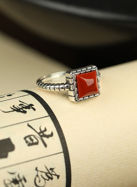 南红玛瑙戒指本月新品限时优惠