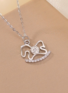 本月新品生肖马年本命年项链女